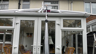 cleaning a dirty conservatory roof in mansfield