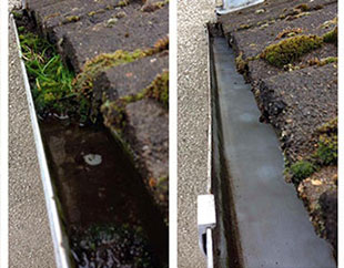 gutter clearance in mansfield nottinghamshire